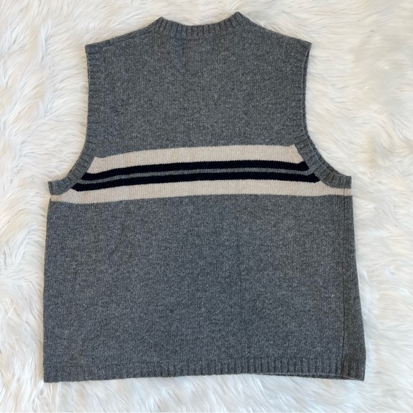 American Eagle 100% Lambswool Vintage Sweater Vest - Picture 6 of 6